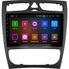SmartGO Benz C Class (W203) 2002-2004 2005 Benz Clk-Class (W209) 2002-2006 Android Auto Carplay Navigasyon Multimedya (Yazılımsal)