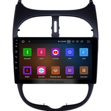 SmartGO Peugeot 206 2000-2016 Android Auto Carplay Navigasyon Multimedya Sistemi  Wİ-Fİ (Yazılımsal)