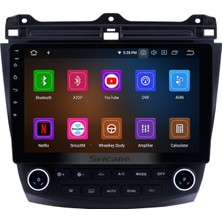 SmartGO Honda Accord 7 2003-2007 Android Auto Carplay Navigasyon Multimedya Sistemi  Wİ-Fİ (Yazılımsal)