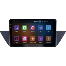 SmartGO Bmw X12009-2013 Android Auto Carplay Navigasyon Multimedya Sistemi  Wİ-Fİ (Yazılımsal)