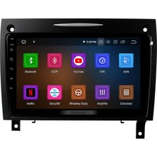 SmartGO Mercedes Slk Sınıfı R171 SLK200 SLK280 SLK300 SLK350 SLK55 2000-2011 Android Auto Carplay Navigasyon Multimedya Sistemi  Wİ-Fİ (Yazılımsal)