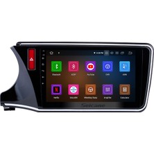 SmartGO Honda City 2014-2017 Android Auto Carplay Navigasyon Multimedya Sistemi  Wİ-Fİ (Yazılımsal)