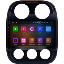 SmartGO Jeep Compass Patrıot 10.1 Inç 2010-2016 Android Auto Carplay Navigasyon Multimedya Sistemi  Wİ-Fİ (Yazılımsal)