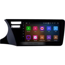 SmartGO Honda City Lhd 2014-2017 Android Auto Carplay Navigasyon Multimedya Sistemi  Wİ-Fİ (Yazılımsal)