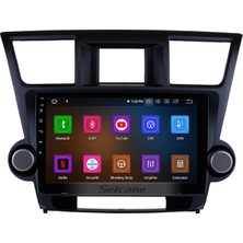 SmartGO Toyota Highlander 2009-2014 Android Auto Carplay Navigasyon Multimedya Sistemi  Wİ-Fİ (Yazılımsal)