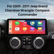 SmartGO Jeep Grand Cherokee Wrangler Compass Commander 2005-2011 Android Auto Carplay Navigasyon Multimedya Sistemi  Wİ-Fİ (Yazılımsal)