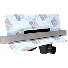 Purvex Home Premium 60 cm Duvar Dibi Duş Kanalı 304 Paslanmaz Yüksek Kalite ve Estetik Banyo Çözümü