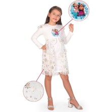 Kız Çocuk Parti Kıyafeti Dogum Günü ve Gösteri Kostümü Elbisesi