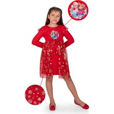 Kız Çocuk Parti Kıyafeti Dogum Günü ve Gösteri Kostümü Elbisesi