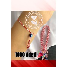 Toptan Marteniçka Dilek Bilekliği 1000 Adet Şans Bilekliği Kına Düğün Bilekliği Bride Gelin Nedime