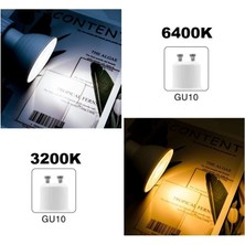 10 Lu Cata 7W LED Ampul (Gu-10) (Beyaz)