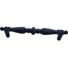 Antika Tarz Dekoratif Pirinç Yeni Sütun Mobilya Kulbu - 192MM, Oksit