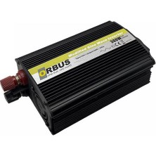 Orbus 24V Dc  220V Ac Inverter 300W (Modifiye) (Çakmak Fişli ve Maşalı)