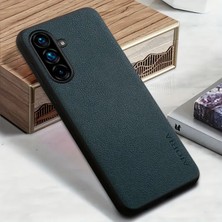 Samsung Galaxy A26 Için Kılıf Kamera Korumalı Gerçek Deri Işlemeli Elde Kaymaz Yumaşak Slikon Kapak