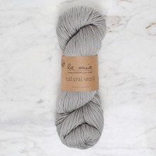 La Mia Natural Wool Gri El Örgü Ipi - L946 - 34396