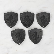 Loren Crafts Figürlü Deri Arma 5 Adet - 1581