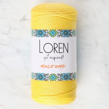 Loren Macrame Sarı El Örgü Ipi - Rm 055 - 34330