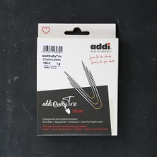 Addi Crasytrio 3 Lü 3 mm 21 cm Misinalı Çorap Şişi