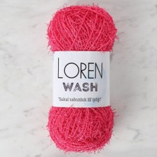Loren Wash Fuşya El Örgü Ipi - R100 - 34024