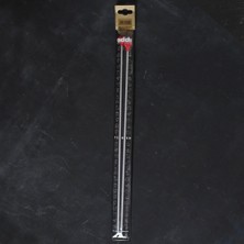 Addi Addı Kalpli 4mm 40CM Klasik Alüminyum Örgü Şişi