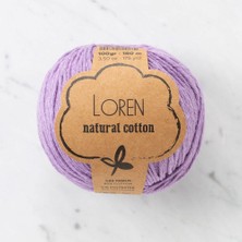 Dervis'İN Loren Natural Cotton Lila El Örgü İpi - R020 - 33920