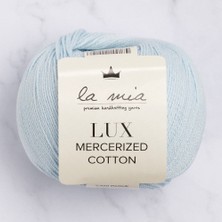 La Mia Lux Mercerized Cotton Bebe Mavi El Örgü Ipi - 79 - 33748