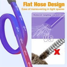 Quueppty Dyson V15 V12 V11 V10 V8 V7 Elektrikli Süpürgeler Için Kurutma Makinesi Lint Vakum Ataşmanı, Esnek Havalandırma Lint Temizleme Aracı (Yurt Dışından)