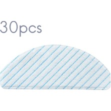 Quueppty 30 Adet Ecovacs Deebot Ozmo T8 Aivi T8 Max Robotlu Süpürge Tek Kullanımlık Güçlü Temizlik Bezi Paspas Bezi (Yurt Dışından)