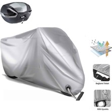 Regal Raptor Dd 250E-9 Gri Motosiklet  Brandası-Arka Çanta Uyumlu- Kilit Uyumlu