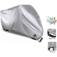 Kanuni Speedy 125 Gri Motosiklet  Branda-Kilit Uyumlu