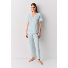 Suwen Bianca Maskülen Pijama Takımı