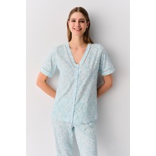 Suwen Bianca Maskülen Pijama Takımı