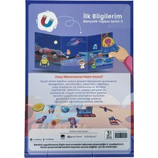 Uzay - İlk Bilgilerim Mıknatıslı Yapboz Serisi