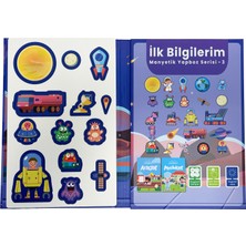 Uzay - İlk Bilgilerim Mıknatıslı Yapboz Serisi