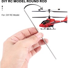 5 Adet Rc Uçak Paslanmaz Çelik Yuvarlak Çubuklar Akslar Çubukları 3mm x 150MM (Yurt Dışından)