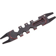 Çok Fonksiyonlu Rc Özel Alet 4/4.5/5/5.5/7/8mm Anahtarı Küresel Mafsal Aracı Bilyalı Uç Sökücü Rc Araba Drone Için, Siyah + Kırmızı (Yurt Dışından)