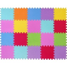 Oyun Paspasları Puzzle Modüler Renkli 20 Parça 30X30 cm Tatami Için Yumuşak Eva Köpük Çocuk Puzzle Halısı (Yurt Dışından)