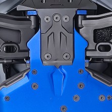 Metal Arka Zırh Tampon Koruma Plakası Traxxas Kızak 1/8 Rc Araba Yükseltme Parçaları (Yurt Dışından)
