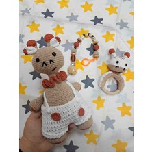 Parla Pearl Amigurumi Üçlü Oyuncak Seti
