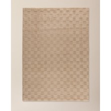 Madame Coco Soie Rölyef Halı - Vizon - 160x230 cm