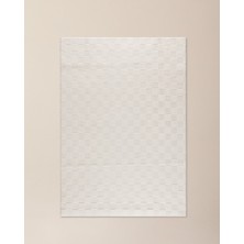 Madame Coco Soie Rölyef Halı - Ekru - 160x230 cm