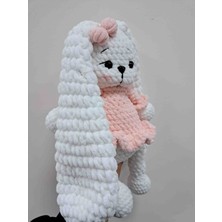 Parla Pearl Amigurumi Kadife Tavşan 40 cm