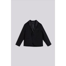 Nebbati Bg Store Erkek Çocuk Siyah Ceket