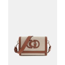 Guess Sebina Logo Yazılı Mini Kadın Çapraz Çanta HWAG9524190