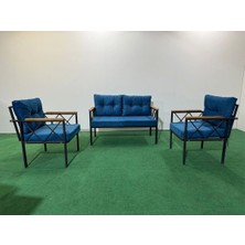Adım Shops 2+1+1 Balkon-Bahçe-Kafe-Çay Seti-Koltuk Takımı-Oturma Grubu-Ofis Koltuğu