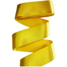 İpek Hobi Sarı  6 Cm Saten Kurdela 10 Metre 1 Adet