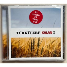 Türkülere Kalan 3 CD 25 Sanatçı 25 Türkü (Jelatininde Sıfır Orjnal Dönem Baskı Cd)