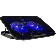 Classone Mila Serisi - M2 - 13-17 inch - Mavi Led,2 Fan,2 USB Gaming Notebook Soğutucu Standı