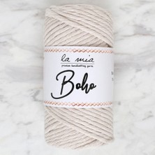 La Mia Boho Krem Büküm Makrome Ipi - L002 - 33983