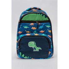 Mnpc Unisex Çocuk Dino Okul Çantası